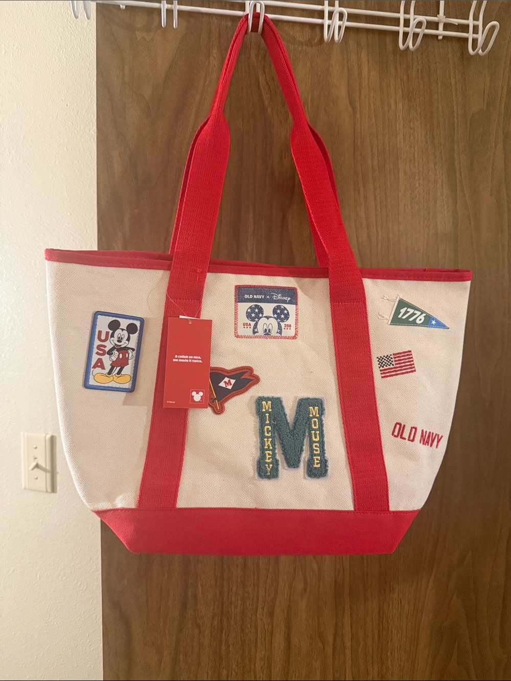 Mickey USA 200 old navy bag new with tags